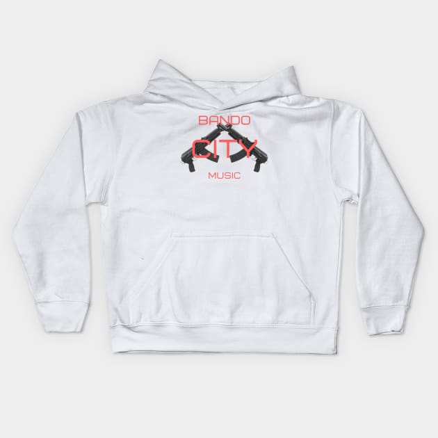 BandoBoyz Official Production Logo Kids Hoodie by BandoBoyz